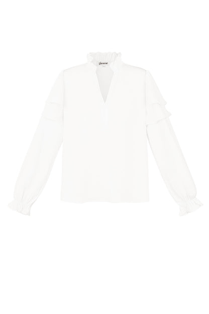 polyester-damen-langarmshirt-mit-volants-v-ausschnitt-frontansicht-elegantes-top