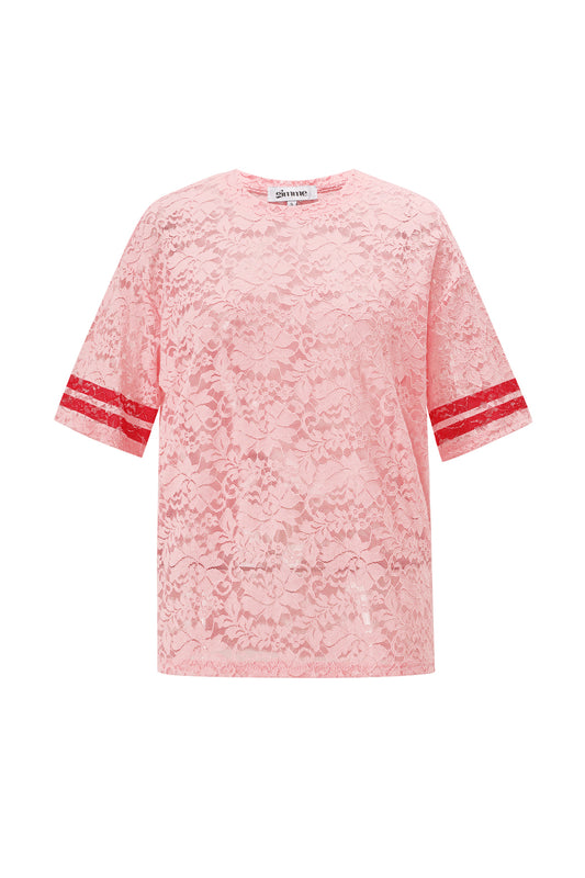 polyester-damen-t-shirt-sporty-farbkontrast-frontansicht