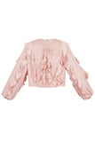 polyester-damen-langarm-oberteil-mit-rueschen-und-bindung-frontansicht