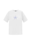 baumwolle-damen-t-shirt-casual-bestickter-seestern-frontansicht