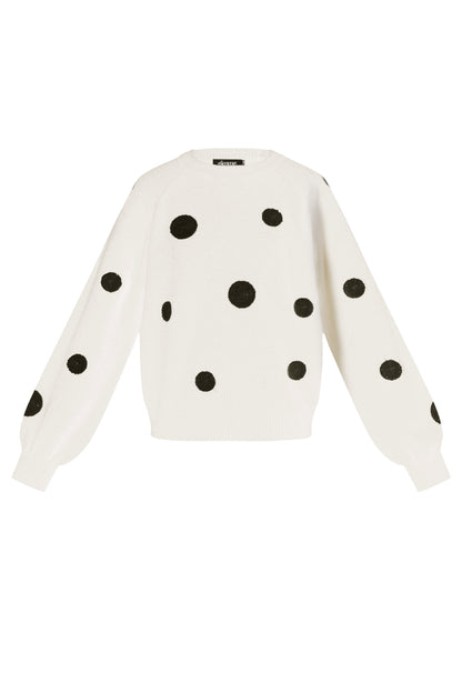 soft-knit-gepunkteter-pullover