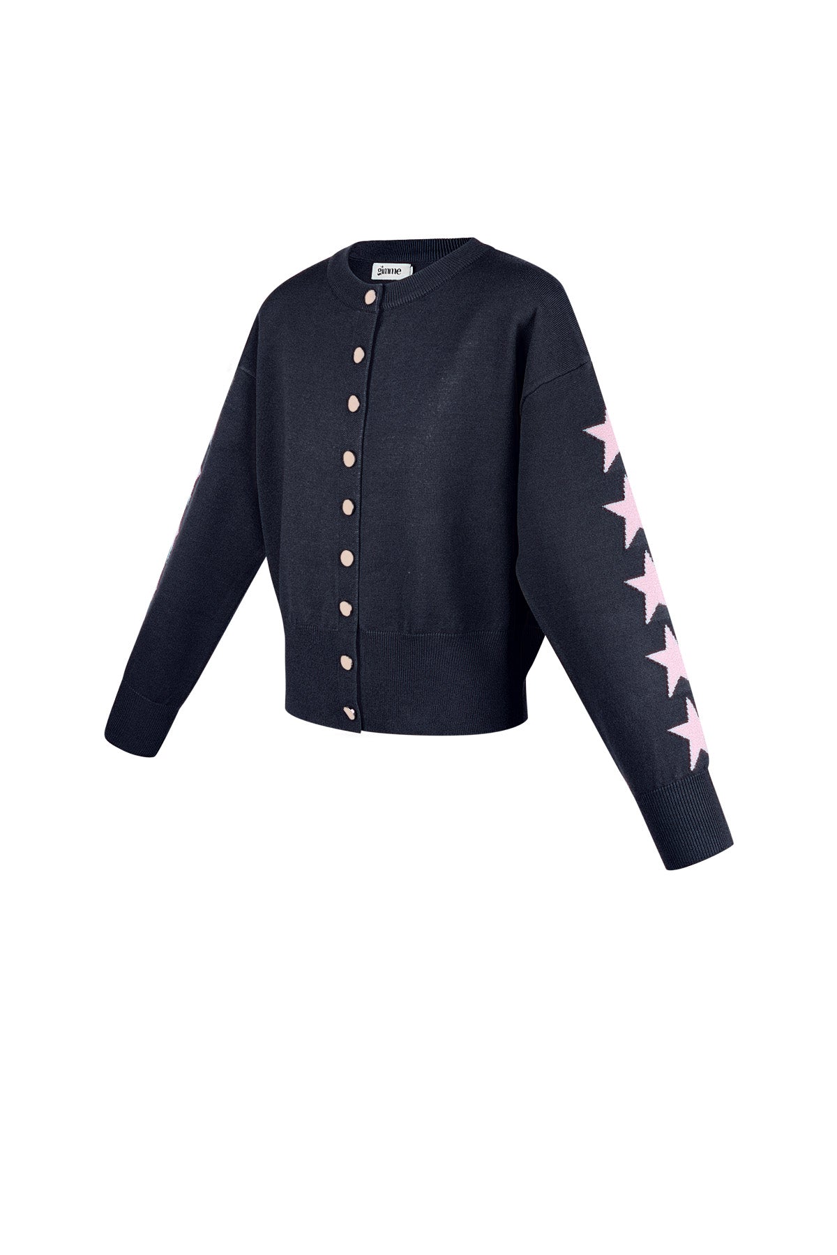 sommer-cardigan-mit-sternmuster