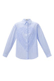 streifen-herz-damen-bluse-mit-rueschen-detail-frontansicht