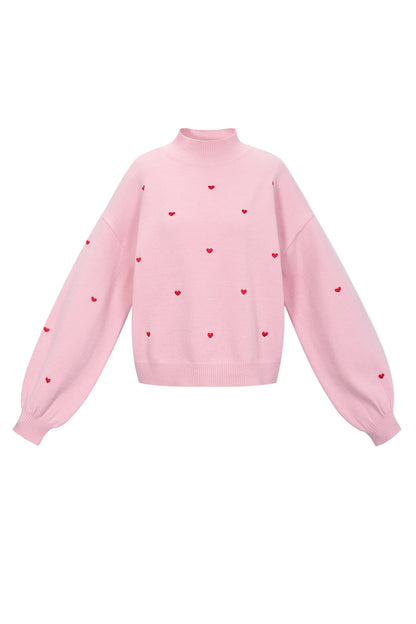 strickpullover-damen-herzen-frontansicht