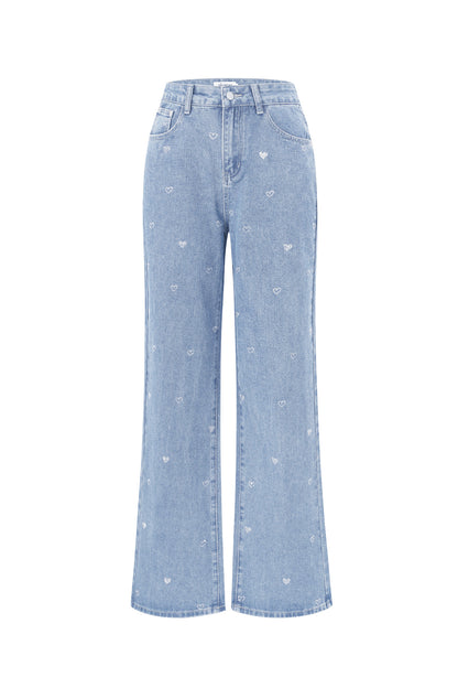 stylische-gerade-jeans-damen